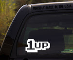 1UP - funny Mario vinyl decal / sticker