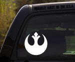 Rebel Alliance/Vinyl Logo Sticker - Decal for Car or Truck Window