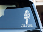 The Other White Meat/Morel Mushroom Hunter Decal Sticker